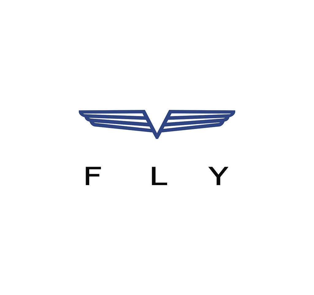 Logo for V FLY oy designed by Veera Tamminen